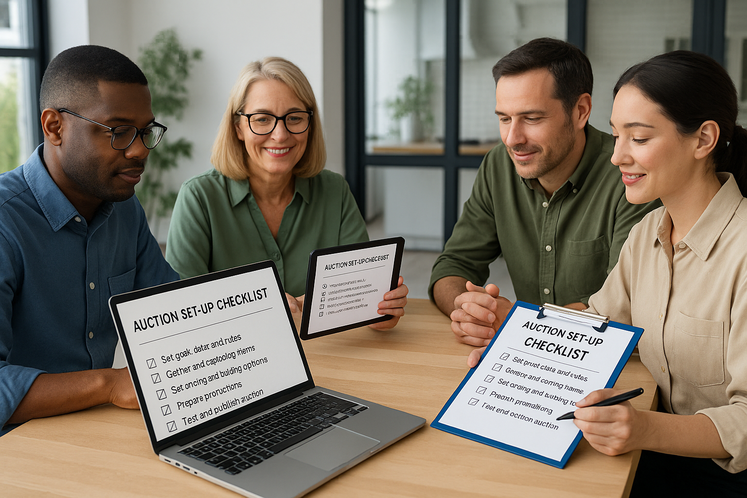 Auction Set-Up Checklist for Nonprofits & Fundraising Events