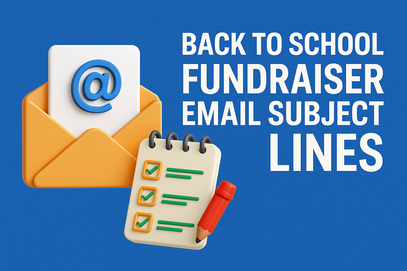 Back to School Fundraiser Email Subject Lines That Get Opened