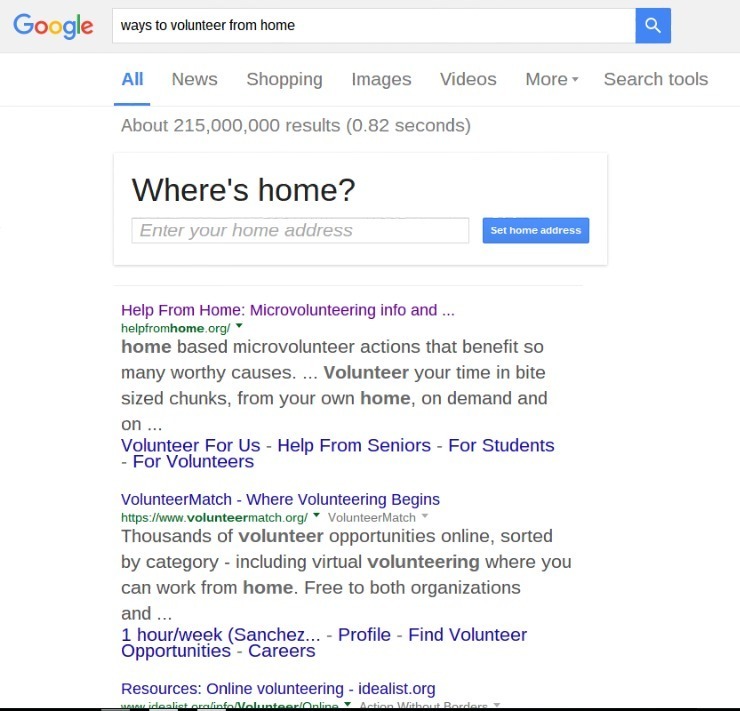 Ways to volunteer from home online
