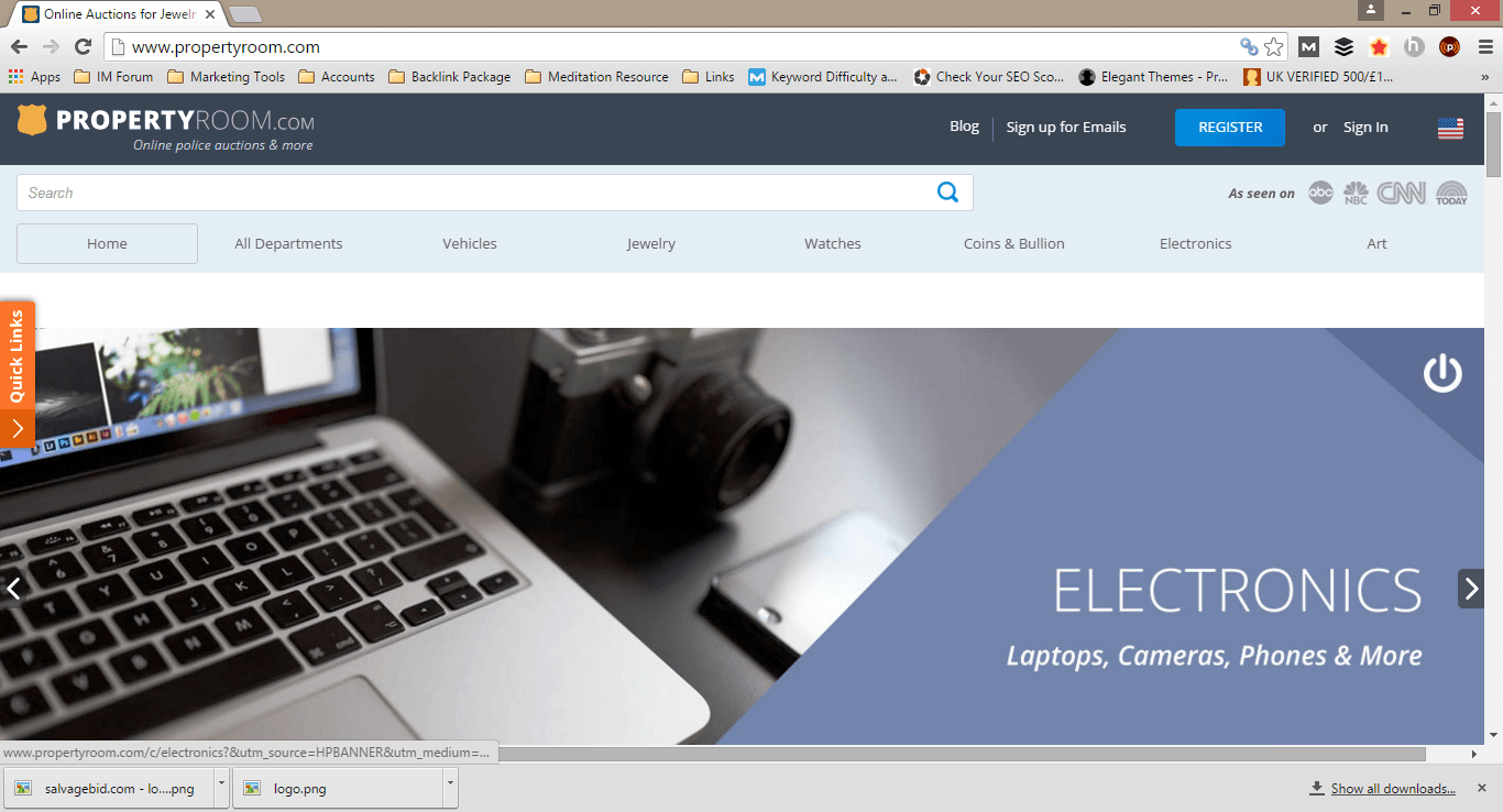 Best Online Auction Sites 48 Property Room Homepage