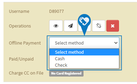 Update status of an unpaid invoice 05