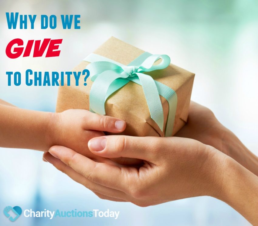 Why do we give to charity