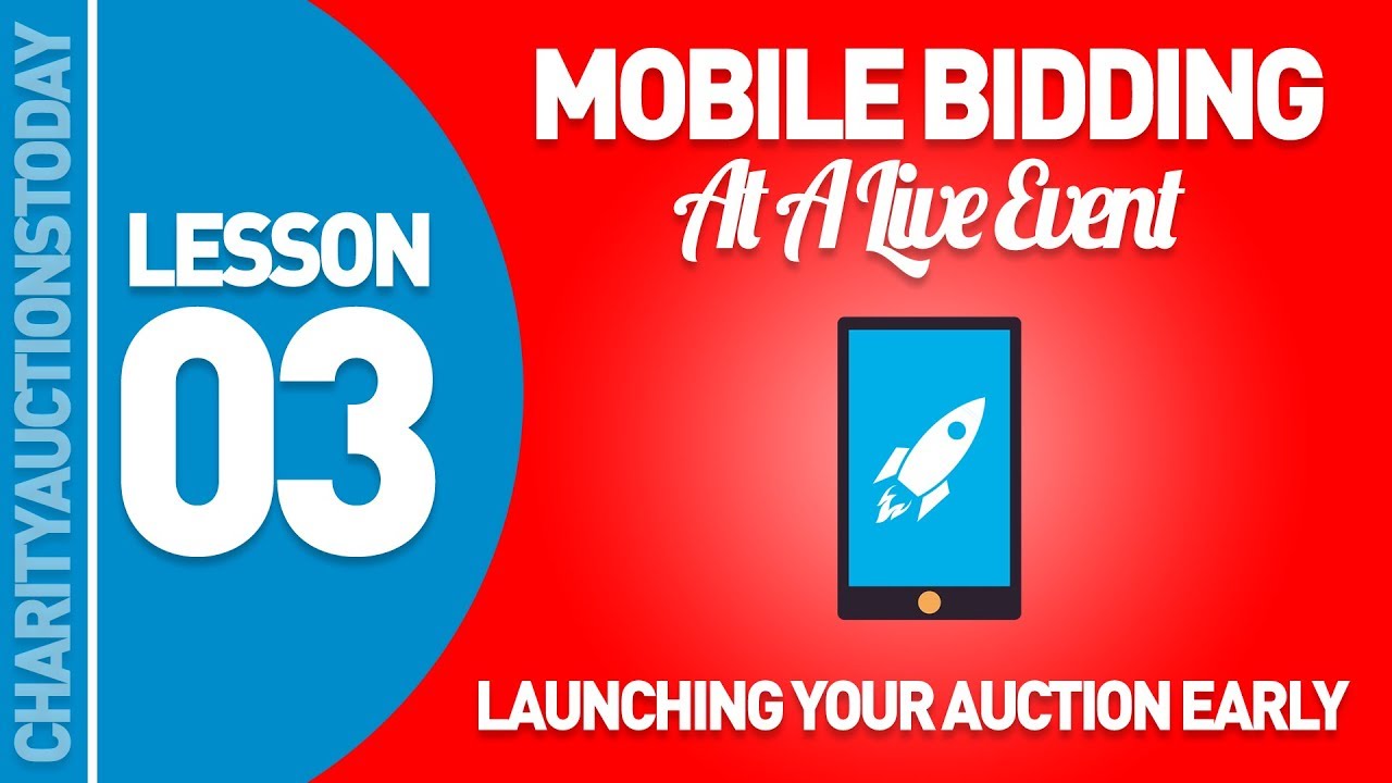 Launching Your Auction Early