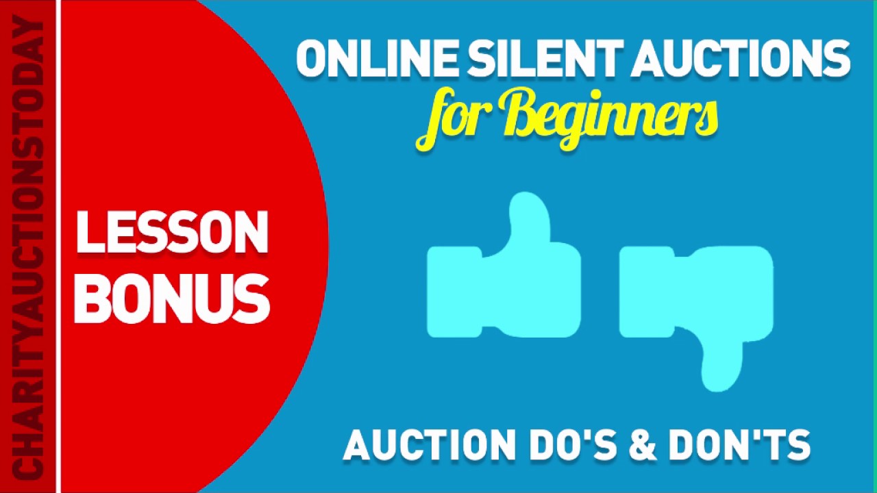 Online Silent Auctions