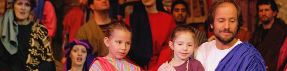 Children's play at church