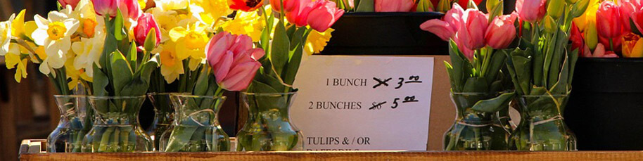 Flower sale