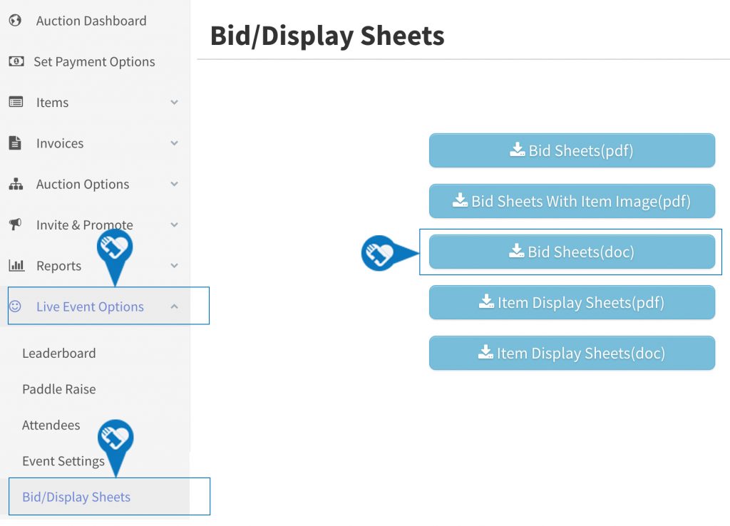 Activate Pre Bidding and Generate Bid andor Display Sheets5 1