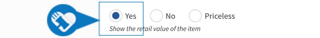 Add my Items' Value 5 Add my items value5