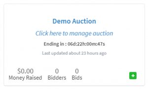 Change or edit auction2