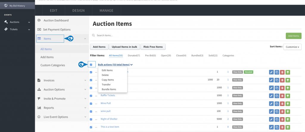 Edit my Items in Bulk 1 Edit my Items in Bulk