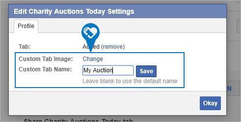 How to add my auction to a Facebook Page10