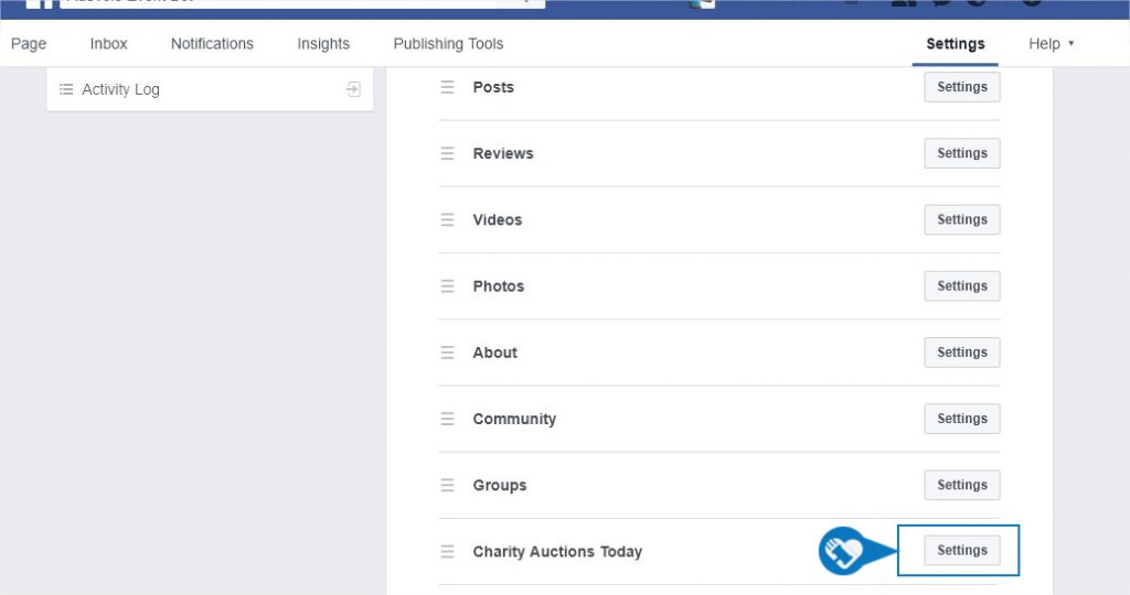 How to add my auction to a Facebook Page8