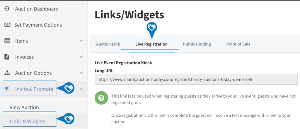 Live Mobile Auction Registration Kiosk Setup 3 Live Mobile Auction Registration Kiosk Setup3