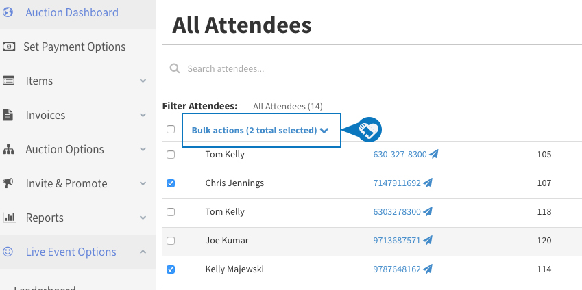 Merge Two Attendees into one