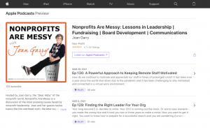 fundraising-ideas-best-fundraising-podcasts-nonprofits-are-messy-with-joan-garry