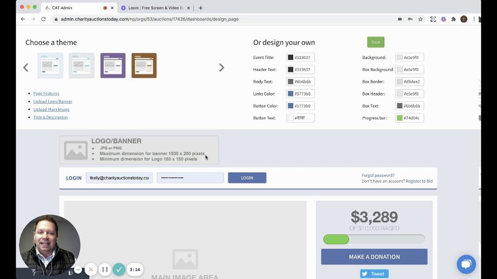 Charity Auctions Today 44 On Boarding Video