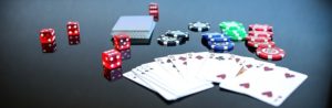 fundraising ideas for nonprofits playing cards and dice on a table