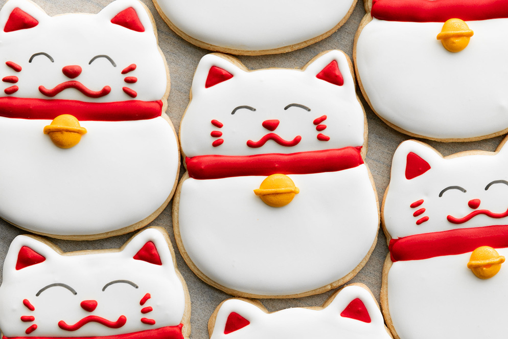 cat cookies