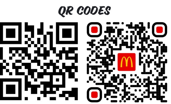 two qr codes