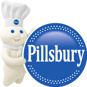 Pillsbury Dough Boy and logo square