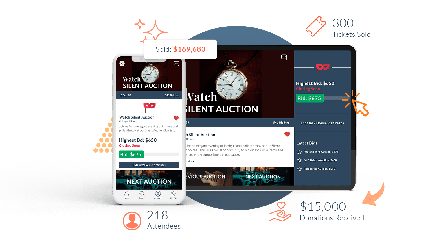 CharityAuctionsToday, Live Silent Auctions and Mobile Auctions