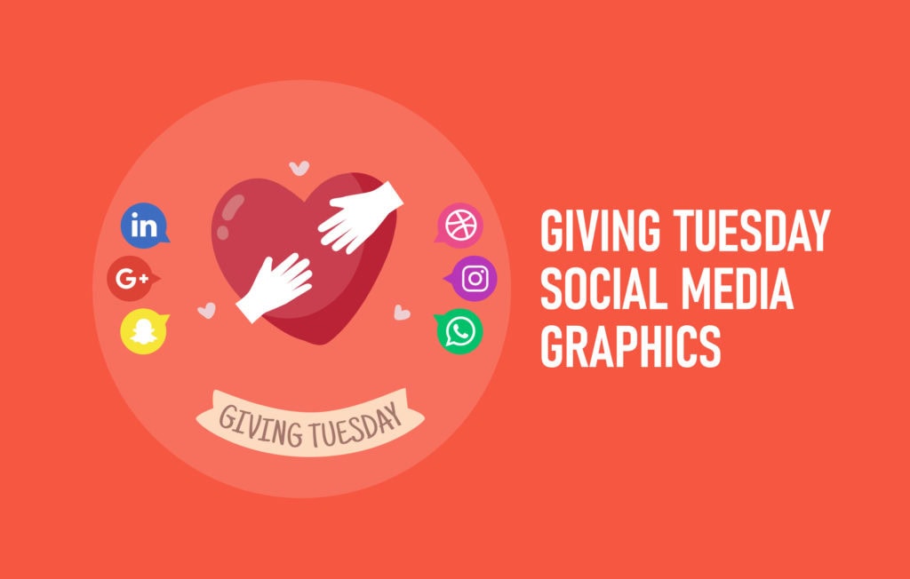 giving tuesday social media graphics thumbnail