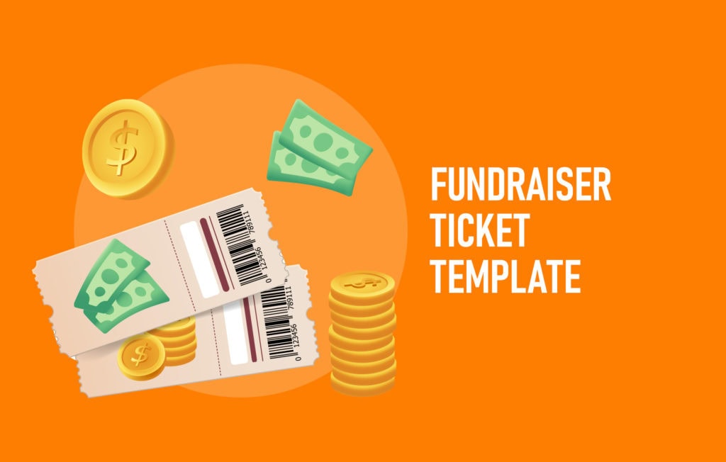 Fundraiser Ticket Template