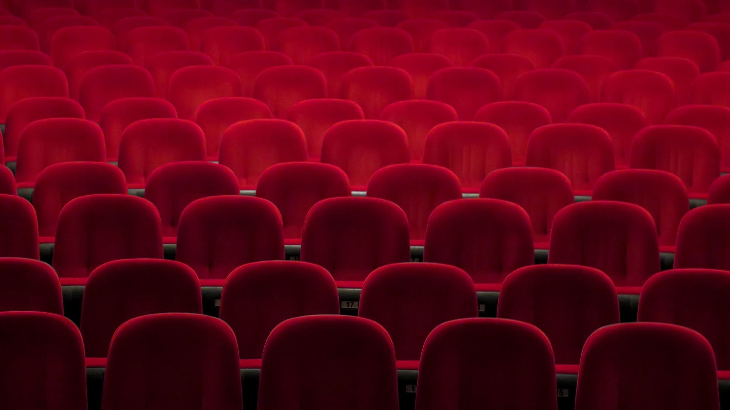 red theater seats