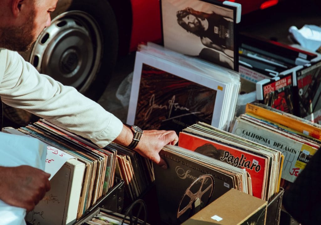 yard sale records