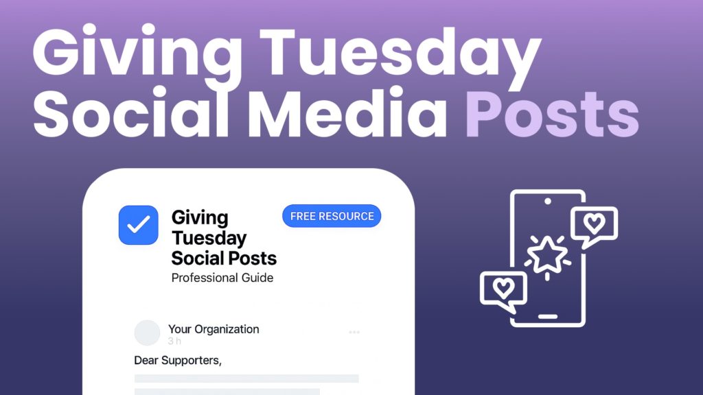 Giving Tues SM Posts